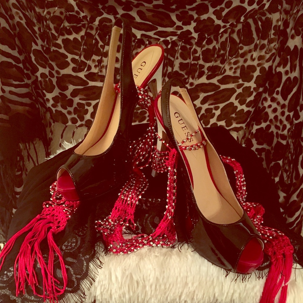 New Classy Guess Slingback High Heels